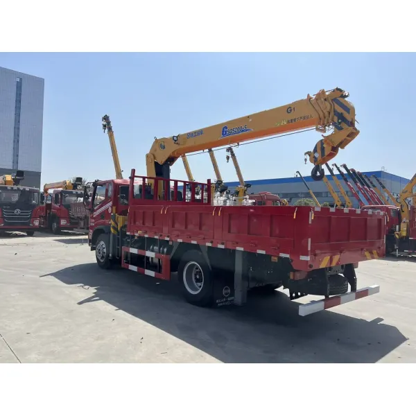 Heavy-Duty 8 ton Hydraulic Truck Crane for Efficient Lifting