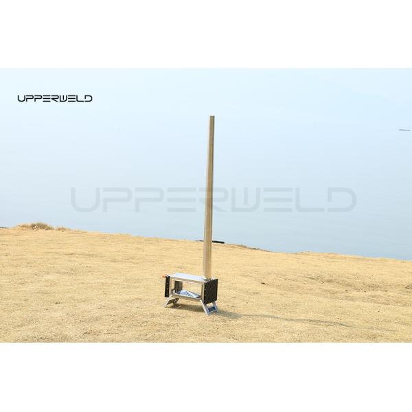 Общая наружная среда Небольшая древесная печь из нержавеющей стали с дымовой трубой