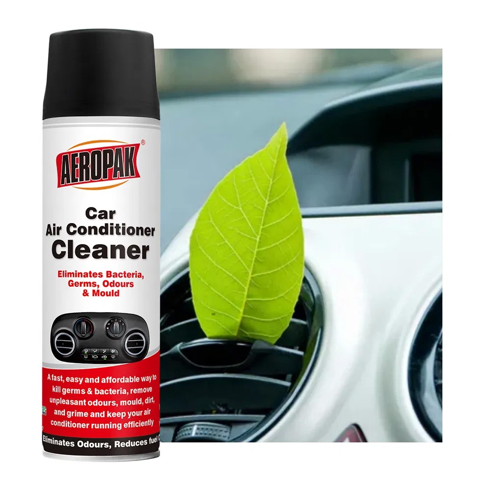 Aeropak 500ml Aerosol High-Efficiency Stain and Odor Removal Air Conditioner Foam Cleaner Spray Suitable for All AC Types