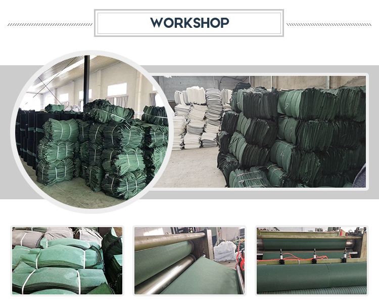 Анти- ультрафиолетов ткань Geotextile ЛЮБИМЦА кладет Geobag в мешки сплетенная для управления размывания