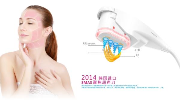 RF HIFU for Skin Tone Improvement with Skin Tightening 5000mcd