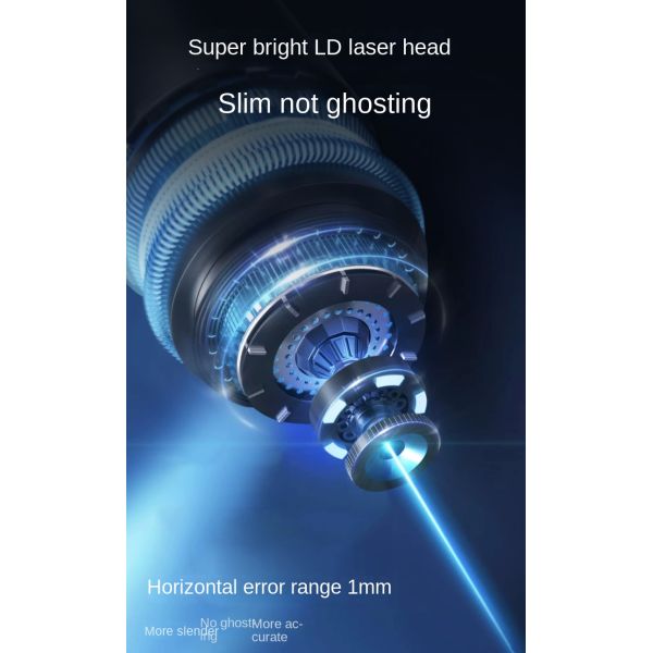 360 Degree Self-Leveling Rotating Green Laser Level 4D 16 Lines Horizontal and Vertical Cross Line Measuring Tool