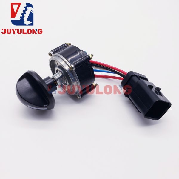 JUYULONG Throttle Knob Switch Controller for  CAT E313/320/323/329/330/336/349 Excavator Construction Machinery Parts