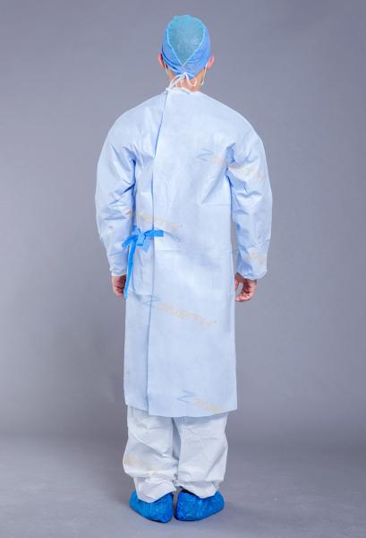 Fully Reinforced SMMS 65g Hospital Disposable Gowns