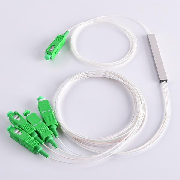 20/80 50/50 5/95 de divisor da fibra ótica de 1X2 0.9MM FBT