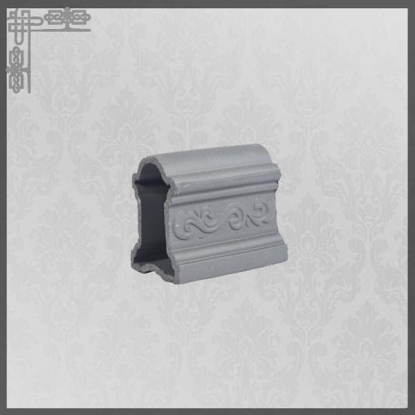 Planície Unglazed feito a mão de Clay Roof Tiles Garden 180mm do chinês da antiguidade