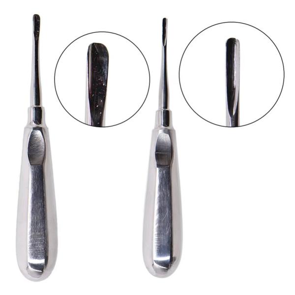 10pcs Dental Elevator Kit Dentist Surgical Tools Stainless Steel Dental Root Elevator