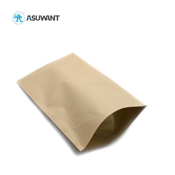 Прокатанные Пп напечатали упаковку кофейного зерна сумок молнии бумаги Крафт с окном