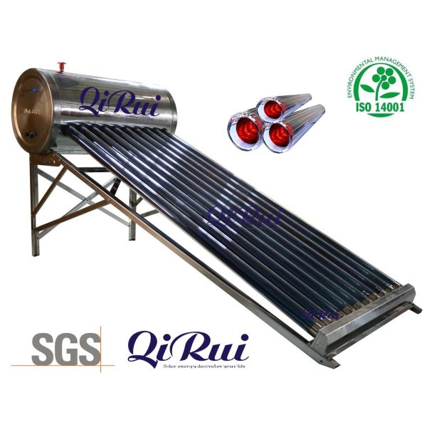 8tube-50tube Cheap Price Evacuated Tube All Stainless Steel Solar Water Heater Boiler System