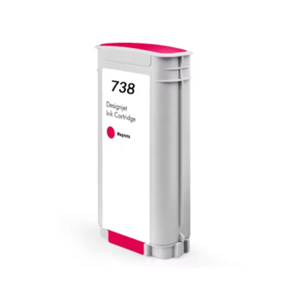 Betcolor 738 130ML Full Dye for Cartridge Compatible with HP Designjet T850/T950 Printers