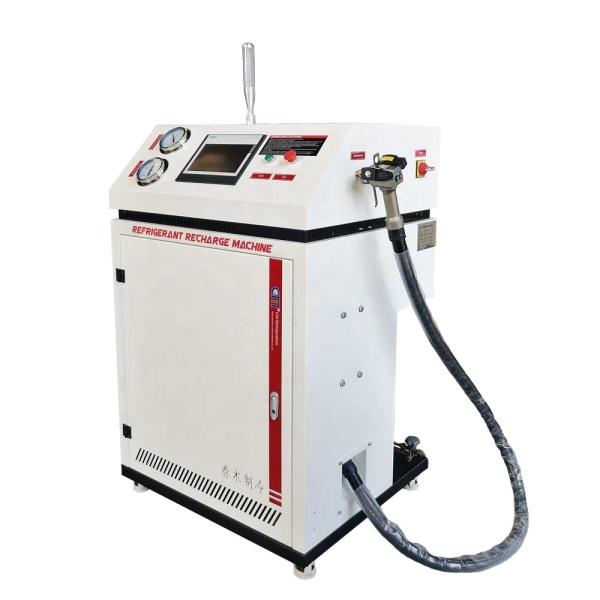 R134a R22 Fully Automatic Refrigerant Ac Recovery Charging Machine R404a Filling Equipment Ac Recycling Machine