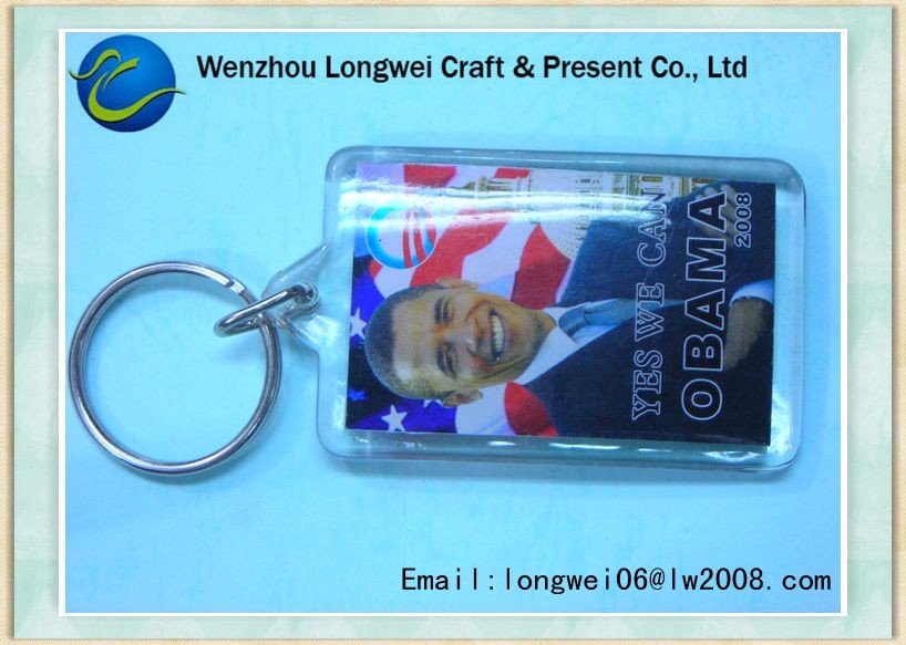 Keychain фото подарка DIY пластичное