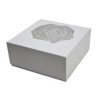 La base y la tapa de lujo dos pedazos de regalo del cuadrado de la caja forman a Matte Lamination