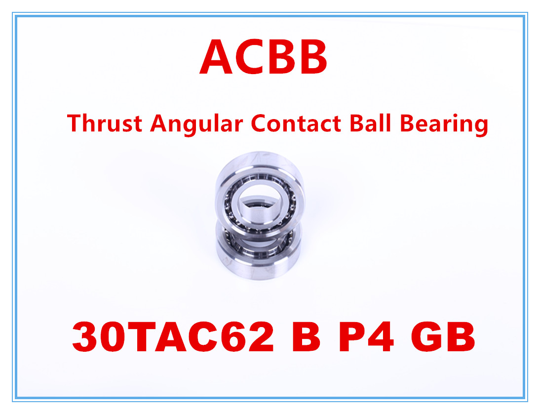 30TAC62 B P4 GB толкнуло угловой шарикоподшипник контакта