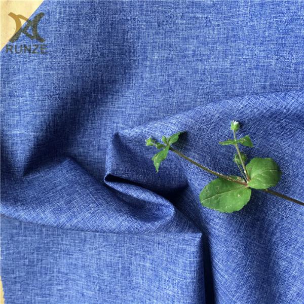 High- Polyester Cationic Double-Colored 150D Melange Fabric for Winter Coat Down Jackets