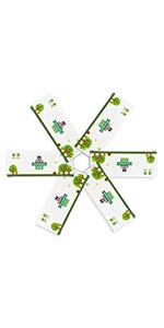 Doggie Poop Mittens With Handles,Disposable Pet Supplies,Bags With Dispenser, Dog Waste Bags, Poop Mittens, Pet Bag, Lit