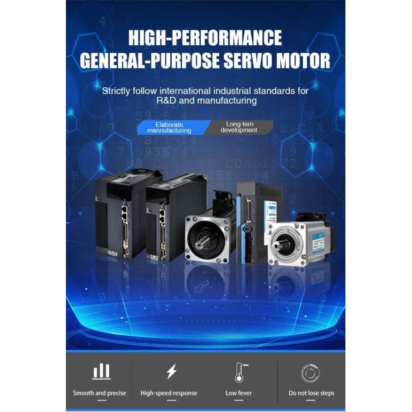 Programmable AC Servo Motor Driver with Multiple Communication Interfaces and Easy Integration into Automation Networks
