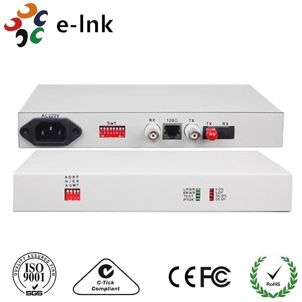 Unframed E1 to Fiber Converter