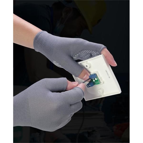 Хранилище Логистика Работа Сортировка Упаковка Экспресс Специальные нейлоновые перчатки Нескользящие охрана труда Носить нейлоновые перчатки