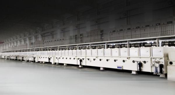 Ultra Clear Low Emissivity Glass Vacuum Coating System PLC Control Large Capacity