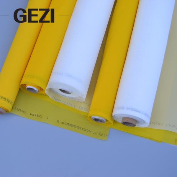China Gezi manufacturing 1 m 200M yellow polyester screen printing screen printing