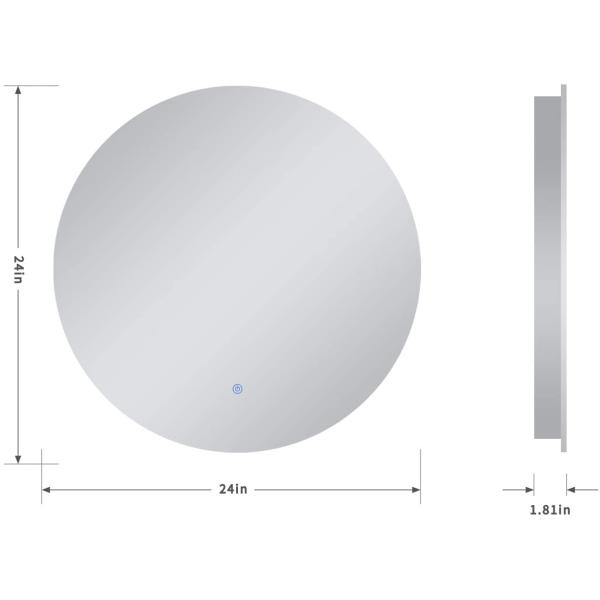 Отель освещенное зеркало телевизора без рамы светодиодный освещенный ванной зеркало для салона красоты