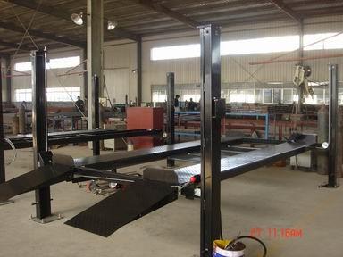 Hot Sale Simple Car Parking Lift 3.7T Four Post Car Parking Lift 1900mm Manual or Electric Lock Release