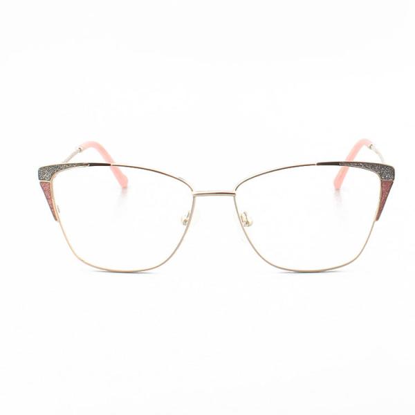 6 Colours Female Anti Blue Light Stainless Steel Eyewear