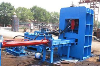 44kw Steel Bar Shear Scrap Metal Processing Equipment Long Service Life