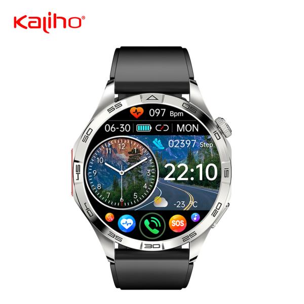 FD05 AMOLED Smart Watch 640KB 64MB ROM ECG SOS 100 Sports Modes for Optimal Performance