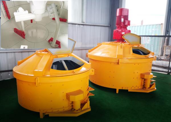 Planetary Industrial Concrete Mixer 55kw Power High Homogenization Steel Material