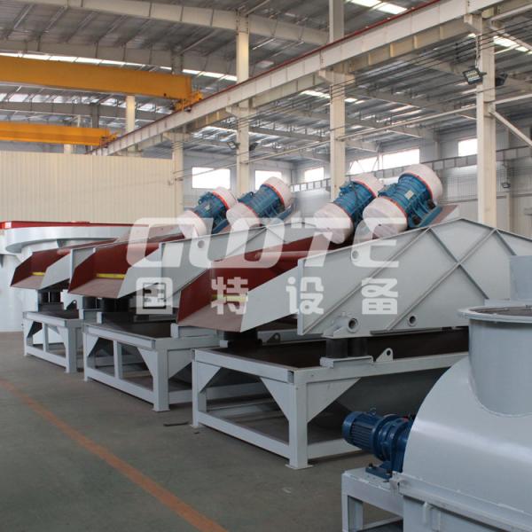 Pantalla de deshidratación del motor de vibración vertical personalizada para la clasificación precisa del mineral