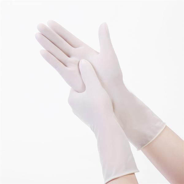 Nitrile / Latex Disposable Medical Gloves Breathable Multifunctional Easy To Use