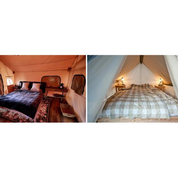 Профессиональный поставщик Большой водонепроницаемый роскошный кемпинговый курорт отель Сафари палатка