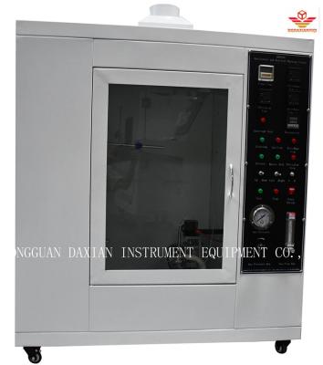 Queimadura totalmente automático do plástico e das peças do equipamento de testes UL94 do fogo