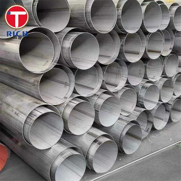 EN 10296-2 X2CrNi12 Tubos redondos soldados Tubos circulares de acero soldados para ingeniería general
