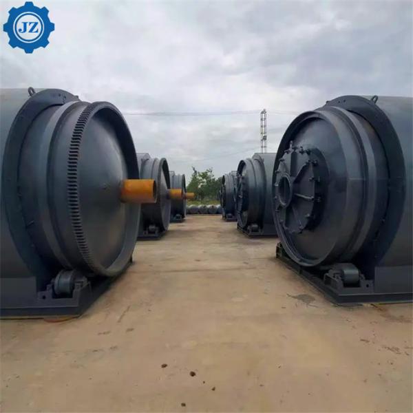 30TPD Automatic Pyrolysis Plant For Waste Tyre/Plastic Recycling To Fuel Oil