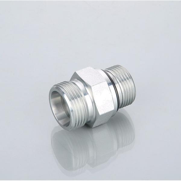 GB Standard BSPP Jic Ors Orfs Metric SAE Carbon Steel Stainless Steel Hydraulic Adapter