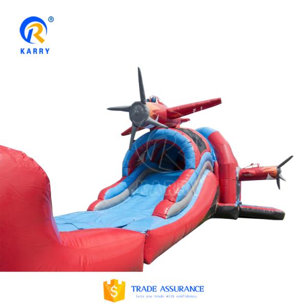 Age Range 14 Years up Castle Slide Combo Inflatable Jumping Castle Aeroplane for Kids