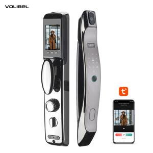 Wireless Smart Camera Door Lock Tuya Deadbolt Lock With Camera