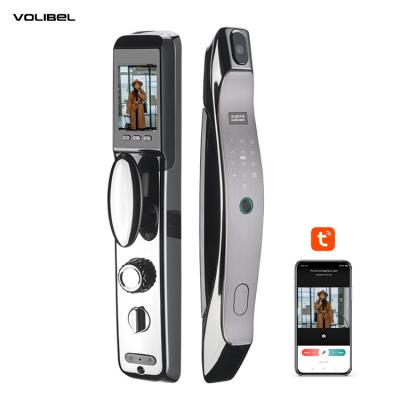 Wireless Smart Camera Door Lock Tuya Deadbolt Lock With Camera
