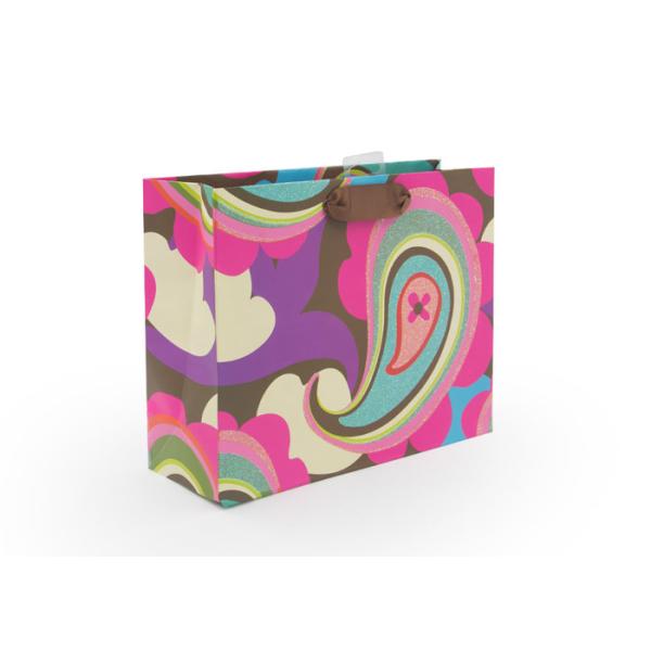 Роскошный декоративный бумажный подарок кладет возникновение в мешки разных видов модное