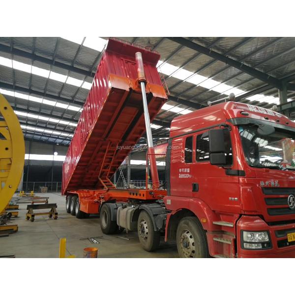 Подвеска Механическая подвеска Juyuan прицеп 80Ton боковой грузовик полуприцеп