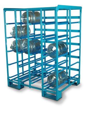 3 tier water bottle rack