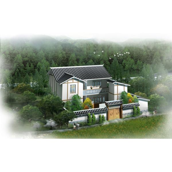 Light Steel Structure Prefabricated House Steel Fiberglass Sandwich Panel Building For Hotel/ Apartment/ Residental