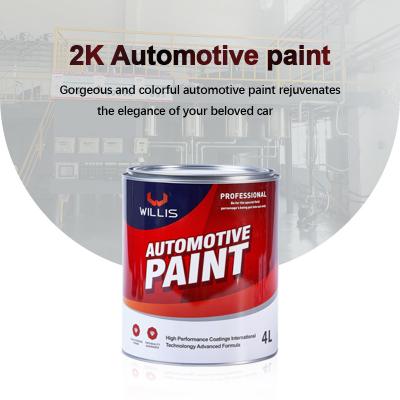 Metal Surfaces Choose 2K Solid Paint With High Gloss And Strong Resistance