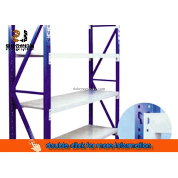 Medium Duty Industrial Metal Storage Shelves Multi Level Warehouse Shelving And Racking