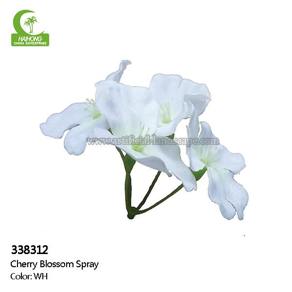Flores artificiais do toque real plástico da haste, Cherry Blossom Artificial Flowers 110cm