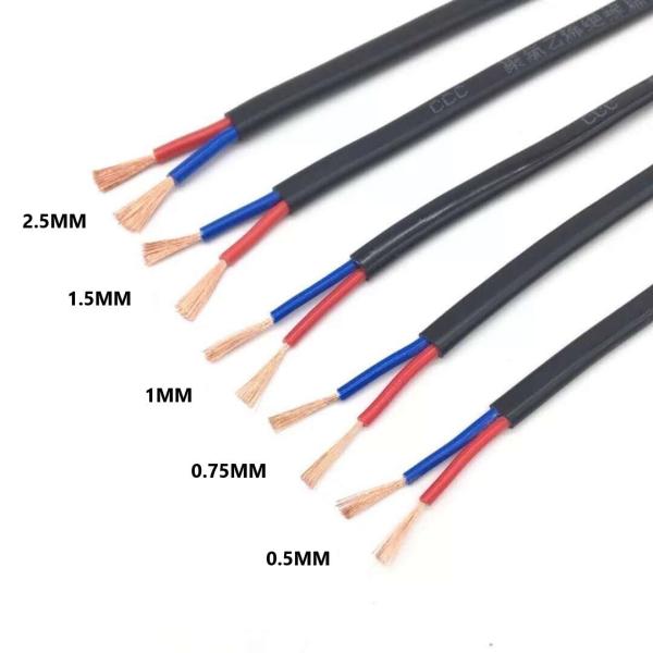 Multi-Core Copper Conductor H05VV-F Flexible Electric Wire with JB/T8734.2012 Standard