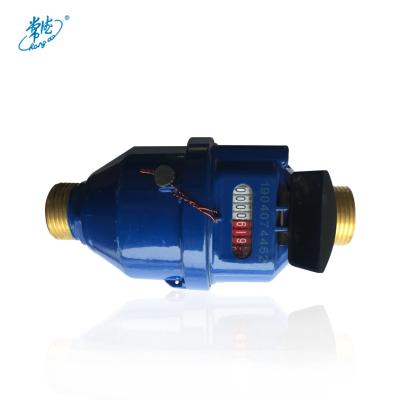 DN15 DN20 Volumetric Brass Cold Water Meter R160